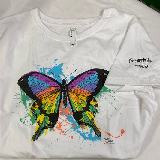 Butterfly Splash T Shirt- Youth